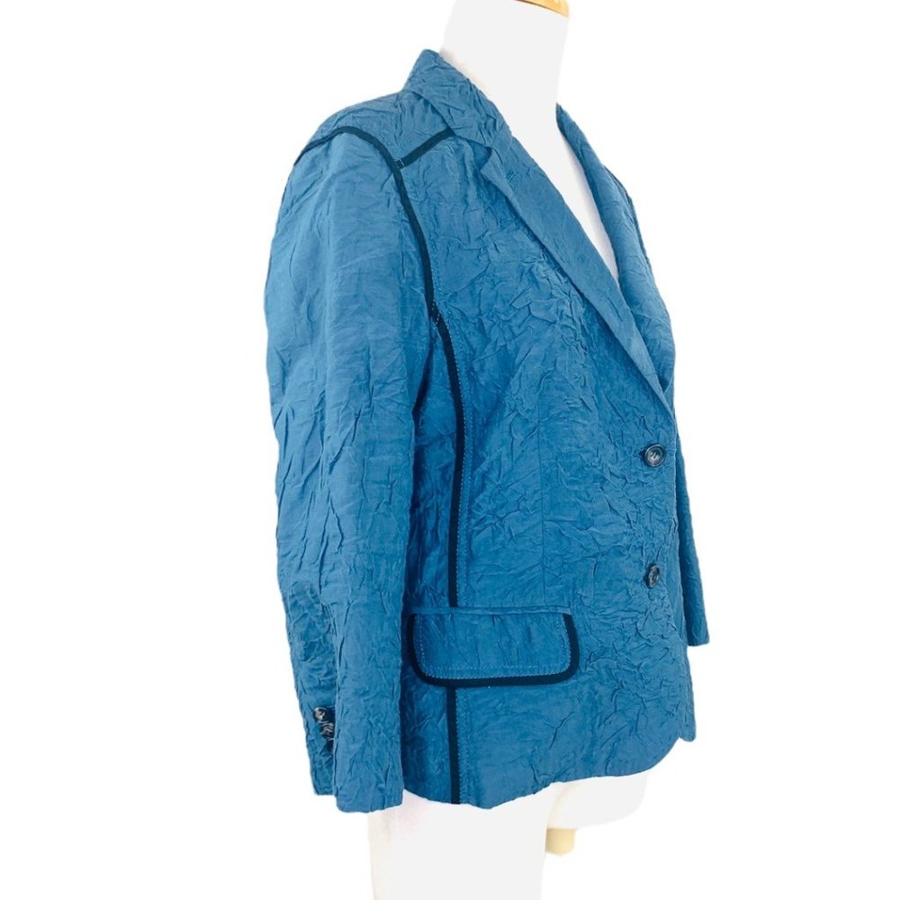 40% OFF SALE❗️ Rachel Roy Signature Silk Blend Blazer Light Spring Jacket SZ 10 - Picture 7 of 11